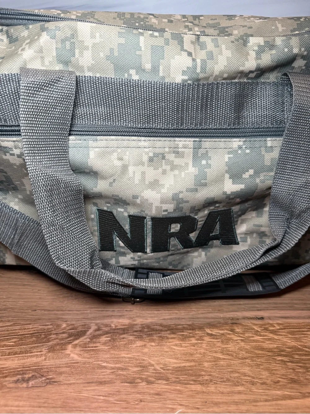 NRA Digital Camo Tactical Travel Duffle Gym Range Bag 19